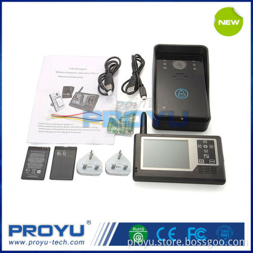 3.5 inch touch screen Video intercom door phone for Villa and house PY-3501A